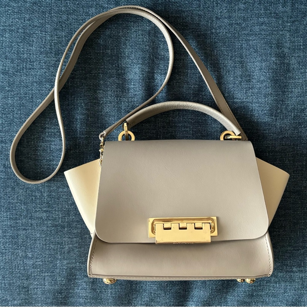 Zac Posen|Eartha Colorblock Leather Crossbody Bag